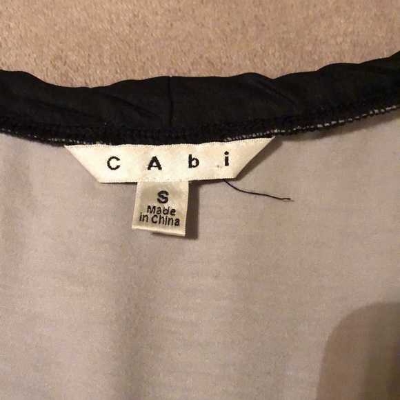 CAbi S tank dressy lace overlay look with jewels - Picture 3 of 11